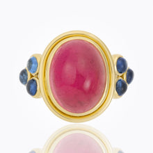 Load image into Gallery viewer, 18K St. Paolo Classic Ring with tanzanite granulation