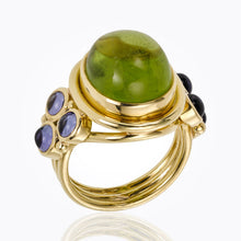 Load image into Gallery viewer, 18K St. Paolo Classic Ring with tanzanite granulation