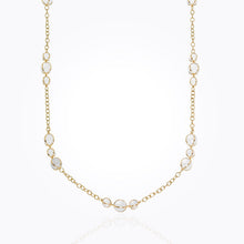 Load image into Gallery viewer, 18K Amulet Necklace with rock crystal and diamond