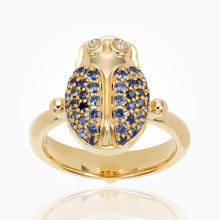 Load image into Gallery viewer, 18K Scarab Ring