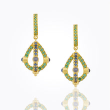 Load image into Gallery viewer, 18K Stupa Earrings