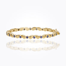 Load image into Gallery viewer, 18K Arcadia Bracelet with blue sapphire