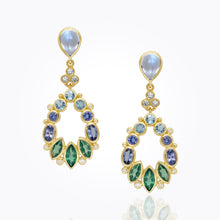 Load image into Gallery viewer, 18K Anima Pear Drop Earrings