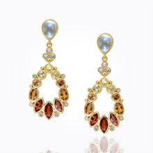 Load image into Gallery viewer, 18K Anima Pear Drop Earrings