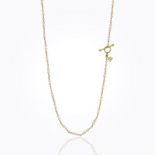 Load image into Gallery viewer, 18K Double Pearl Karina Necklace