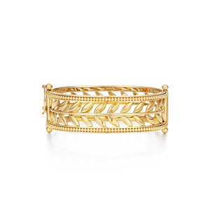 18K Granulated Vine Bracelet