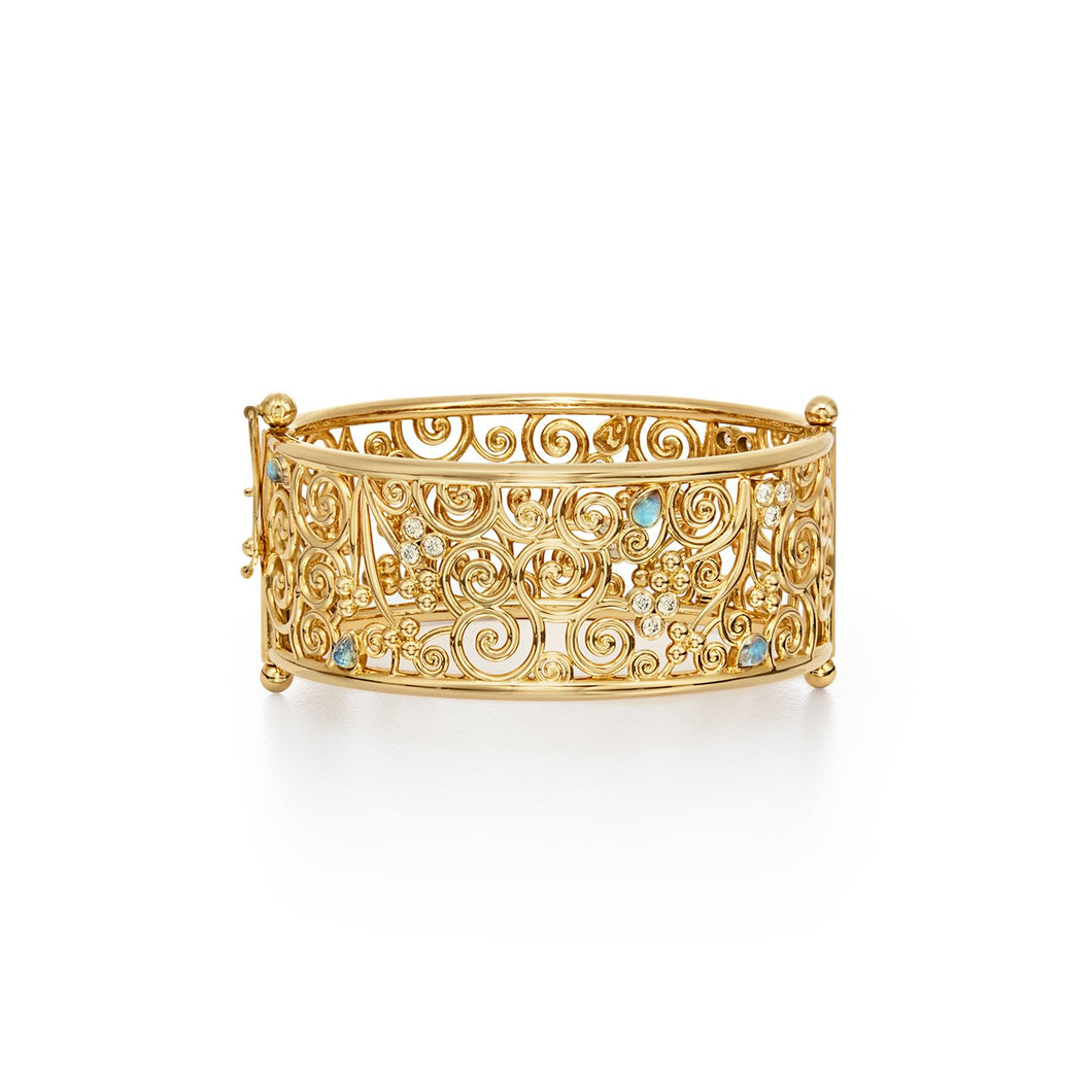 18K Lattice Bracelet