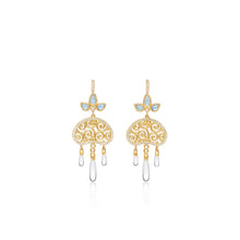 Load image into Gallery viewer, 18K Perse Lattice Earrings