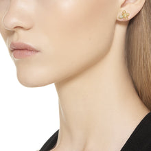 Load image into Gallery viewer, 18K Bee Earrings