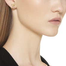 Load image into Gallery viewer, 18K Bee Earrings