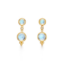 Load image into Gallery viewer, 18K Double Drop Earrings