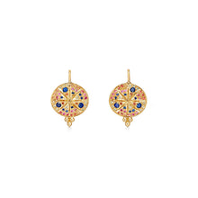 Load image into Gallery viewer, 18K Sorcerer Earrings