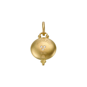 18K Scorpio Zodiac Pendant
