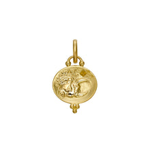 Load image into Gallery viewer, 18K Taurus Zodiac Pendant