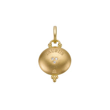 Load image into Gallery viewer, 18K Taurus Zodiac Pendant