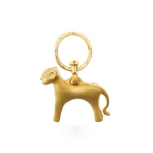 Load image into Gallery viewer, 18K Standing Lion Pendant