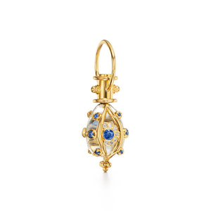 18K Evil Eyelash Amulet