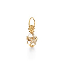 Load image into Gallery viewer, 18K Sea Star Amulet