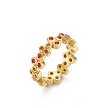 Load image into Gallery viewer, 18K Trio Eternity Ring