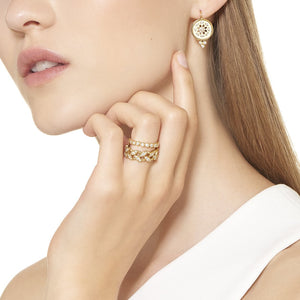 18K Foglia Ring