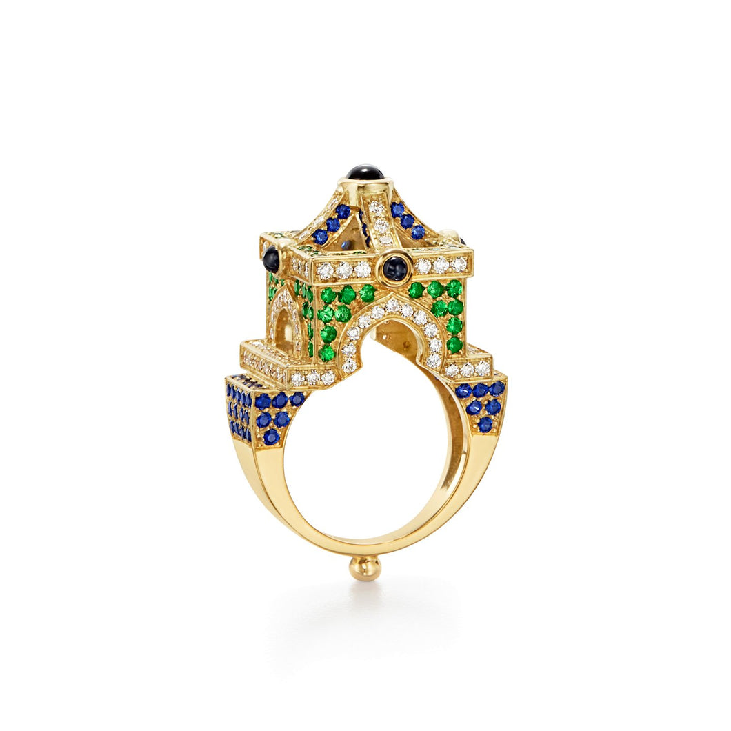 18K Stupa Ring